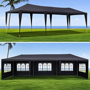 10x30 Outdoor Party Tent with 8 Removable Sides