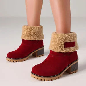 Winter Faux Fur Snow Boots