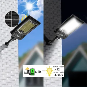 9000mah High Power Solar Light Outdoor