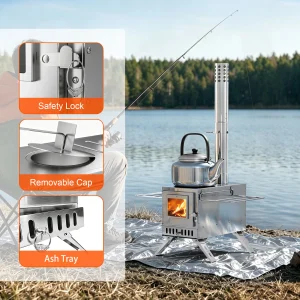 Tent Stove, Portable Wooden Stove