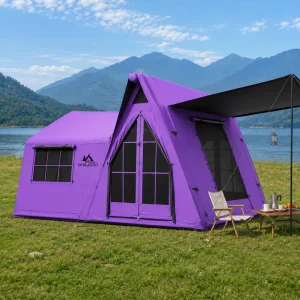 Large Inflatable Camping Tent 4-6 Person