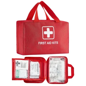 First Aid Kit, 500 Pieces, 600D Nylon Large Survival First Aid Bag