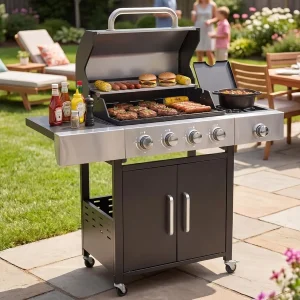 4-Burner 49000 BTU Propane Grill